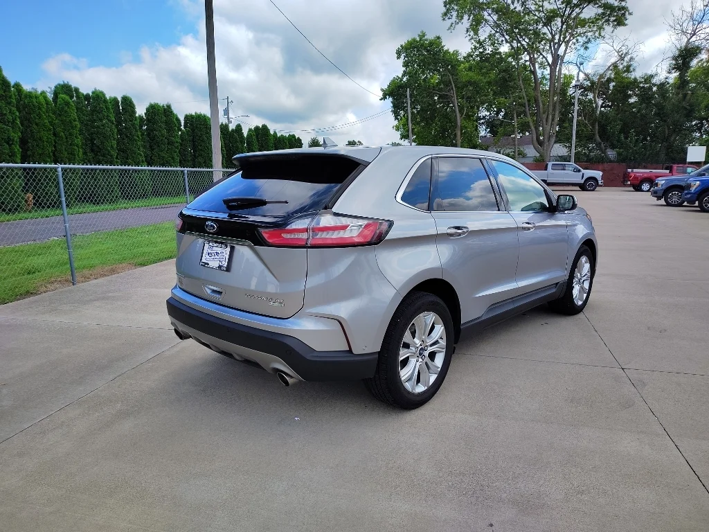 Used 2020 Iconic Silver Metallic Ford Titanium image 3