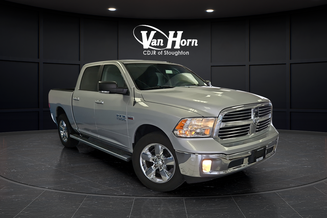 Used 2017 Bright Silver Clearcoat Metallic Ram Big Horn image 1
