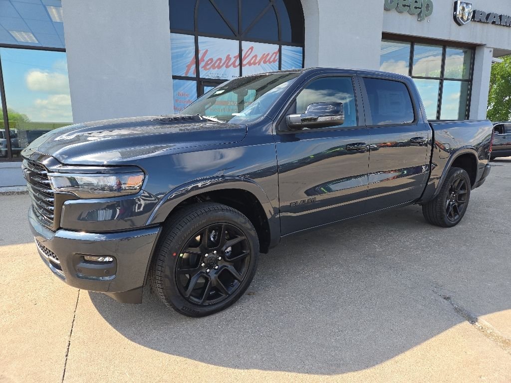 New 2026 Forged Blue Metallic Exterior Paint RAM Laramie image 3