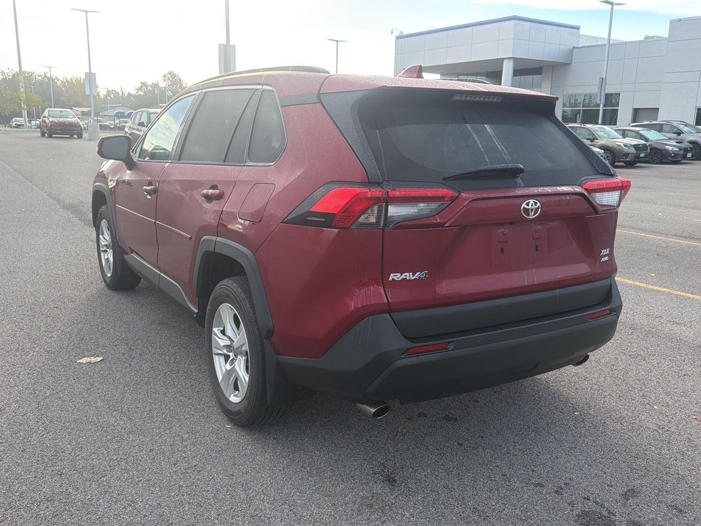Used 2021 Ruby Flare Pearl Toyota XLE image 5