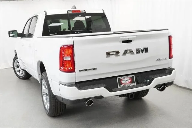 New 2025 Bright White Clear-Coat Exterior Paint RAM BIG HORN image 9