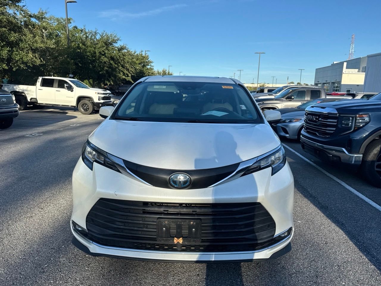 Used 2021 White Toyota XLE image 2