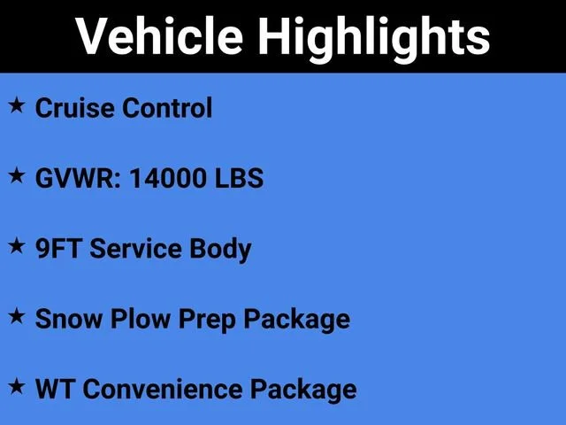New 2025 Summit White Chevrolet Work Truck image 6