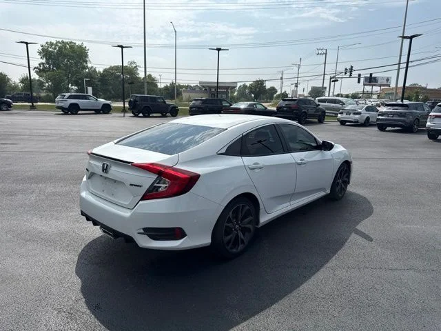 Certified Used 2019 White Honda Sport image 4