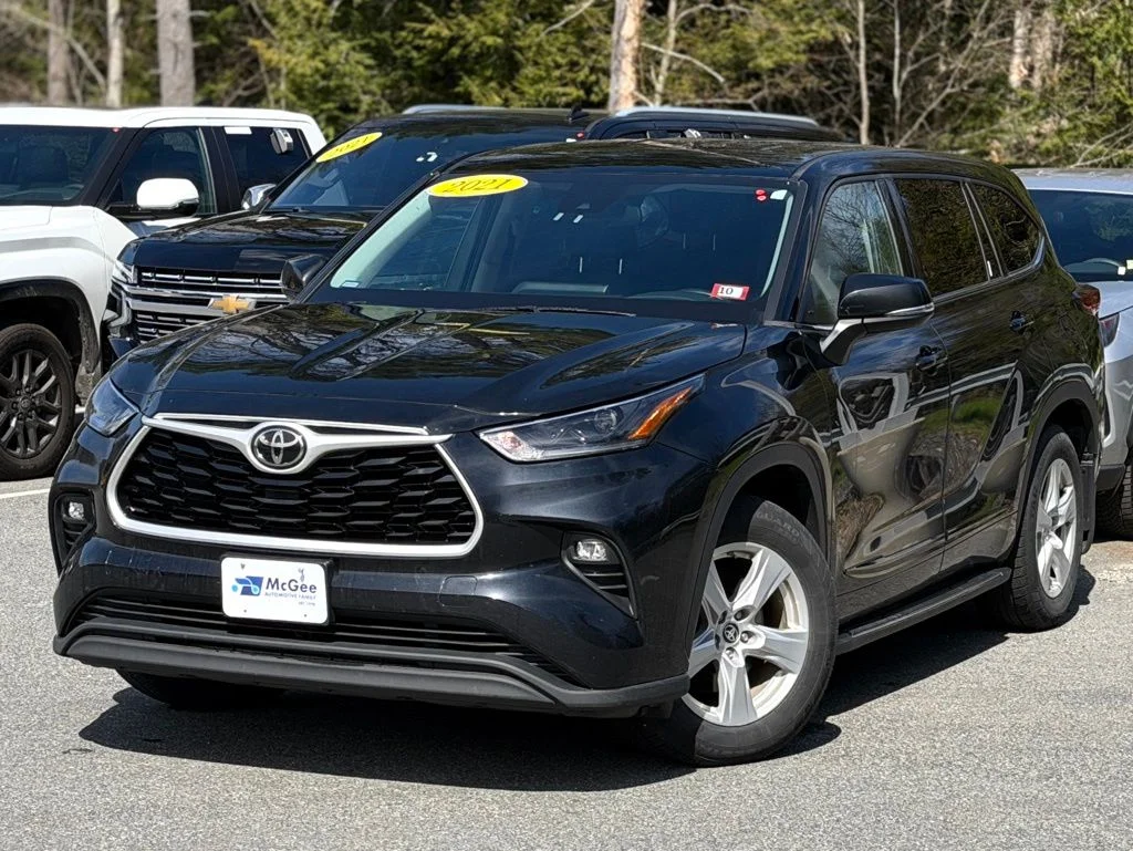 Used 2021 Black Toyota LE image 1