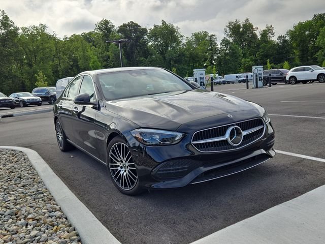 Certified Used 2022 Black Mercedes-Benz C 300 image 1