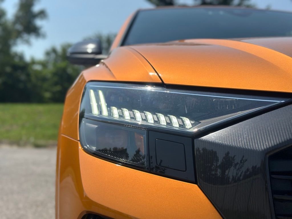 Used 2023 Orange Audi 4.0T image 9