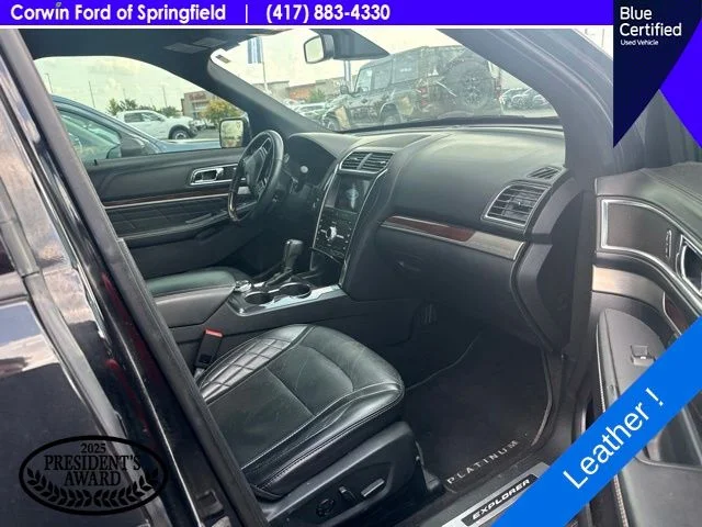 Certified Used 2019 Agate Black Metallic Ford Platinum image 5