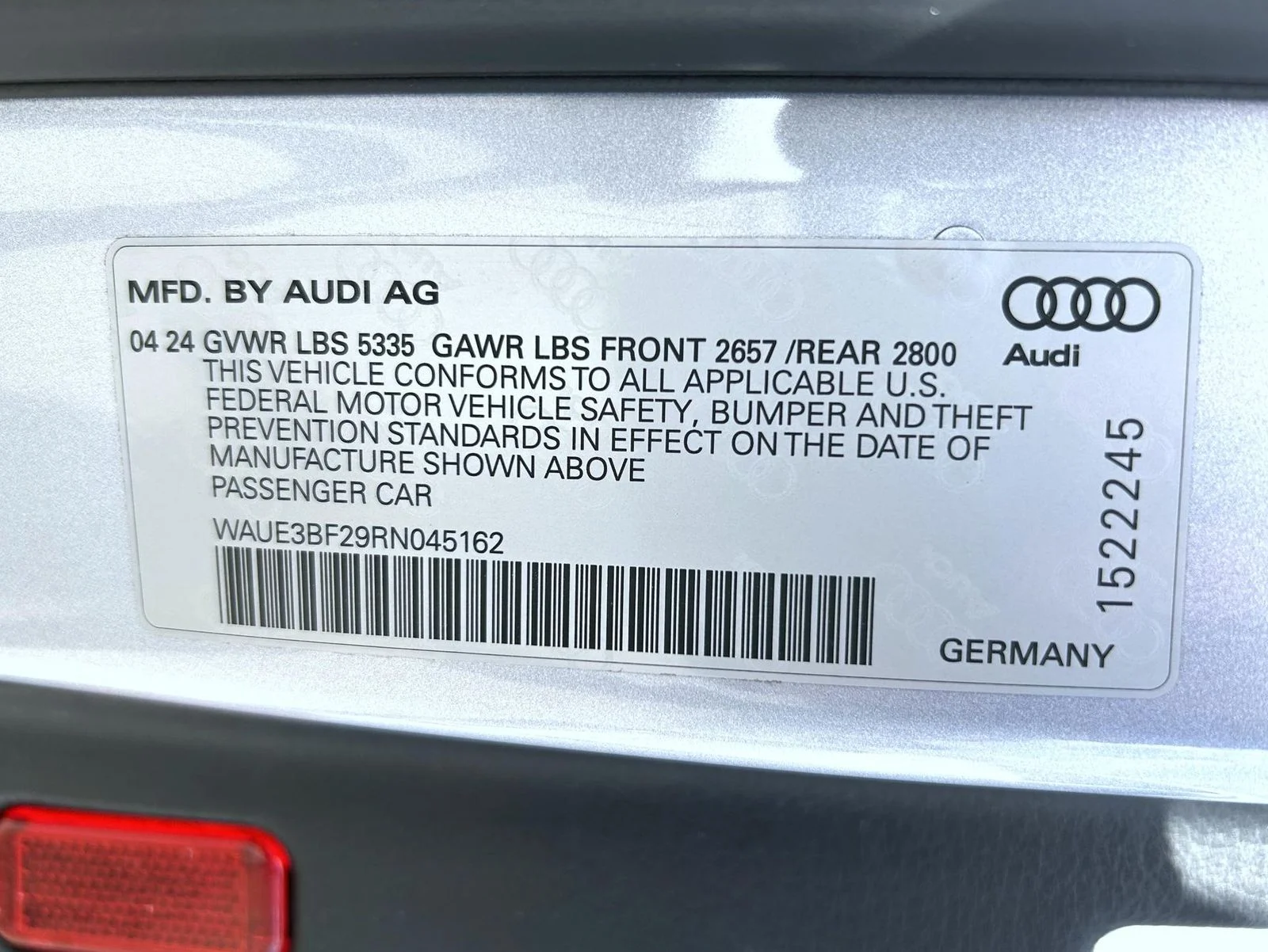 Used 2024 Silver Audi 45 Premium Plus image 25