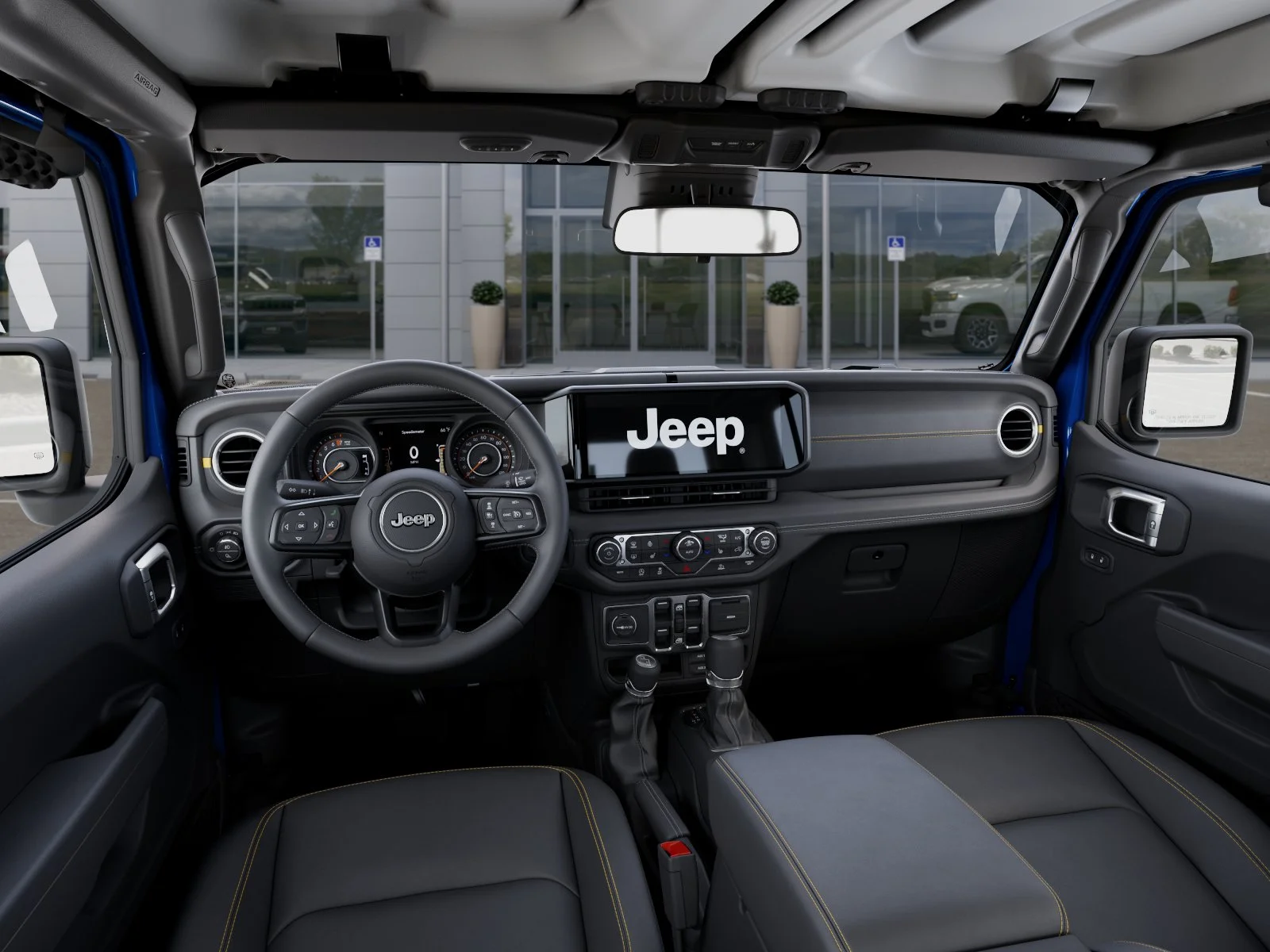 New 2025 Hydro Blue Pearlcoat Jeep High Tide image 29