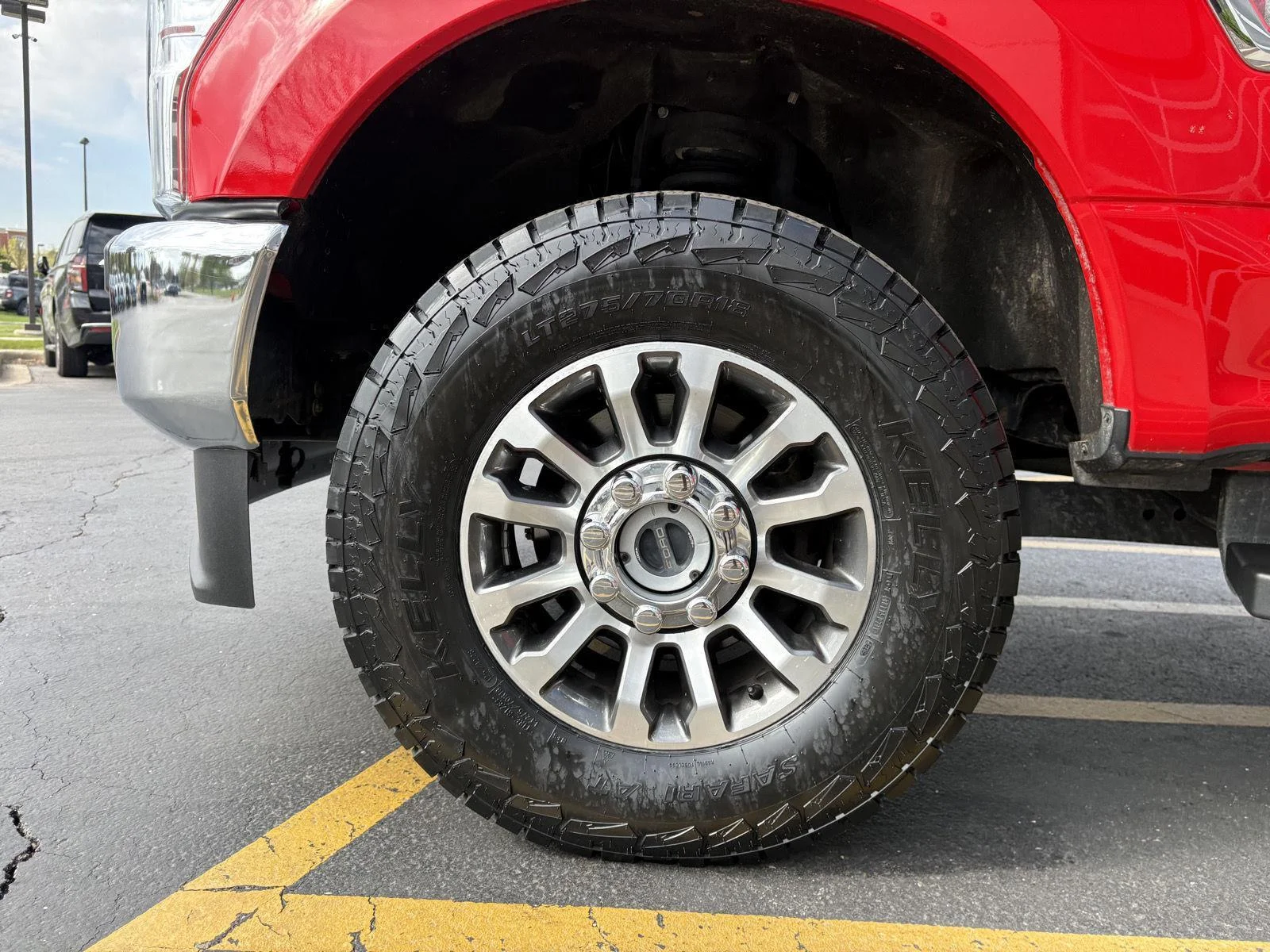 Used 2022 Race Red Ford Lariat image 26