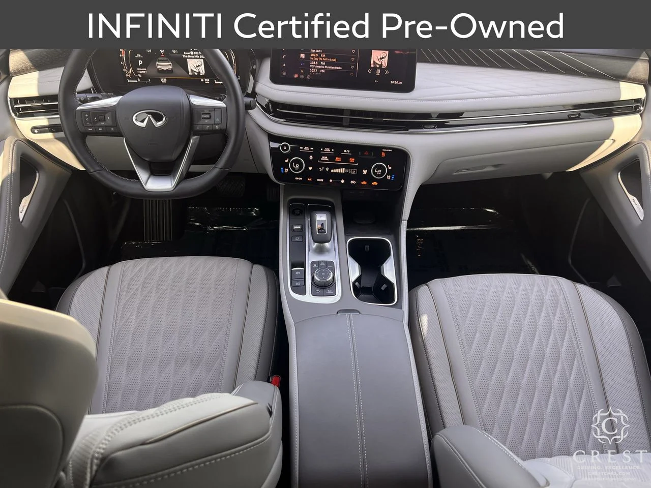 Certified Used 2027 Moonbow Blue Black Obsidian INFINITI AUTOGRAPH image 12