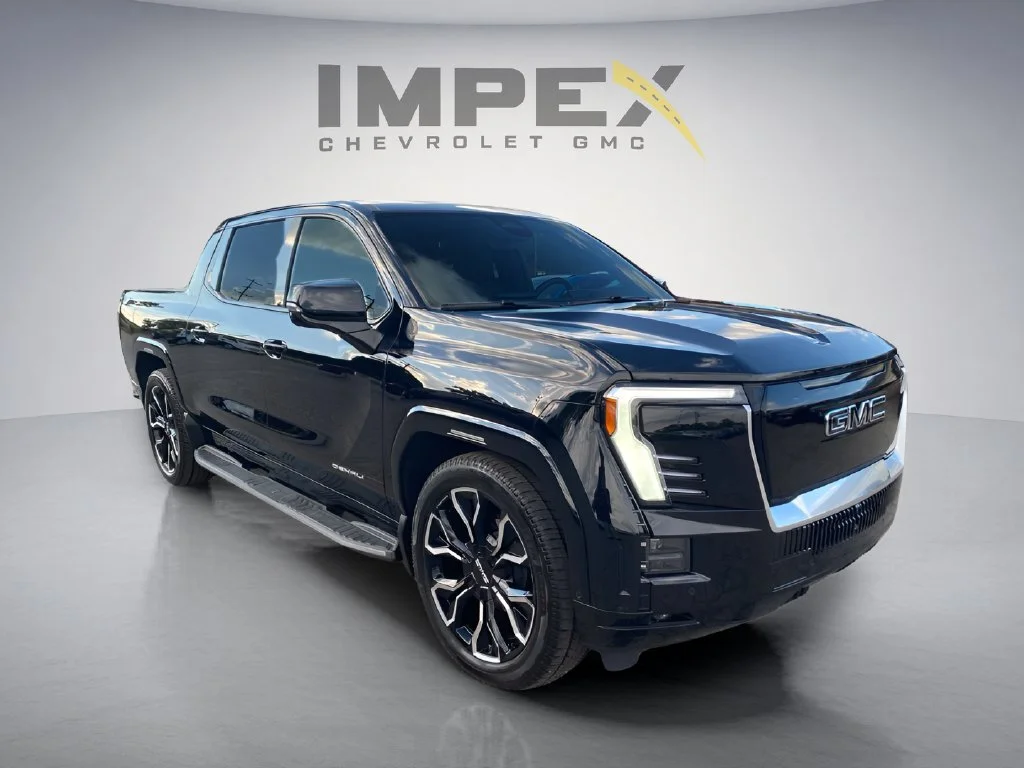 Used 2025 Onyx Black GMC Max Range Denali image 8