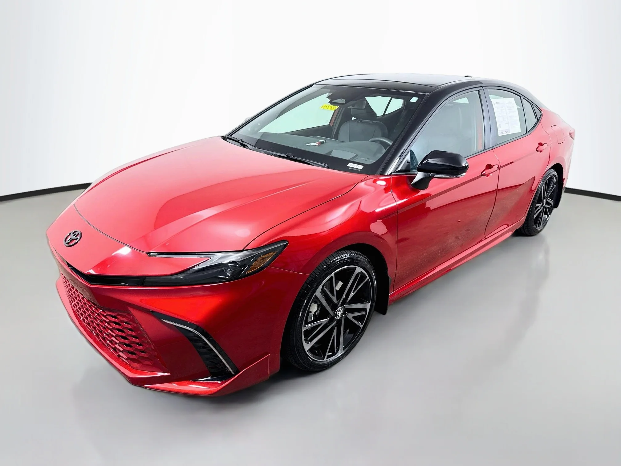 Certified Used 2026 Supersonic Red w/Midnight Black Metallic Roof Toyota XSE image 3