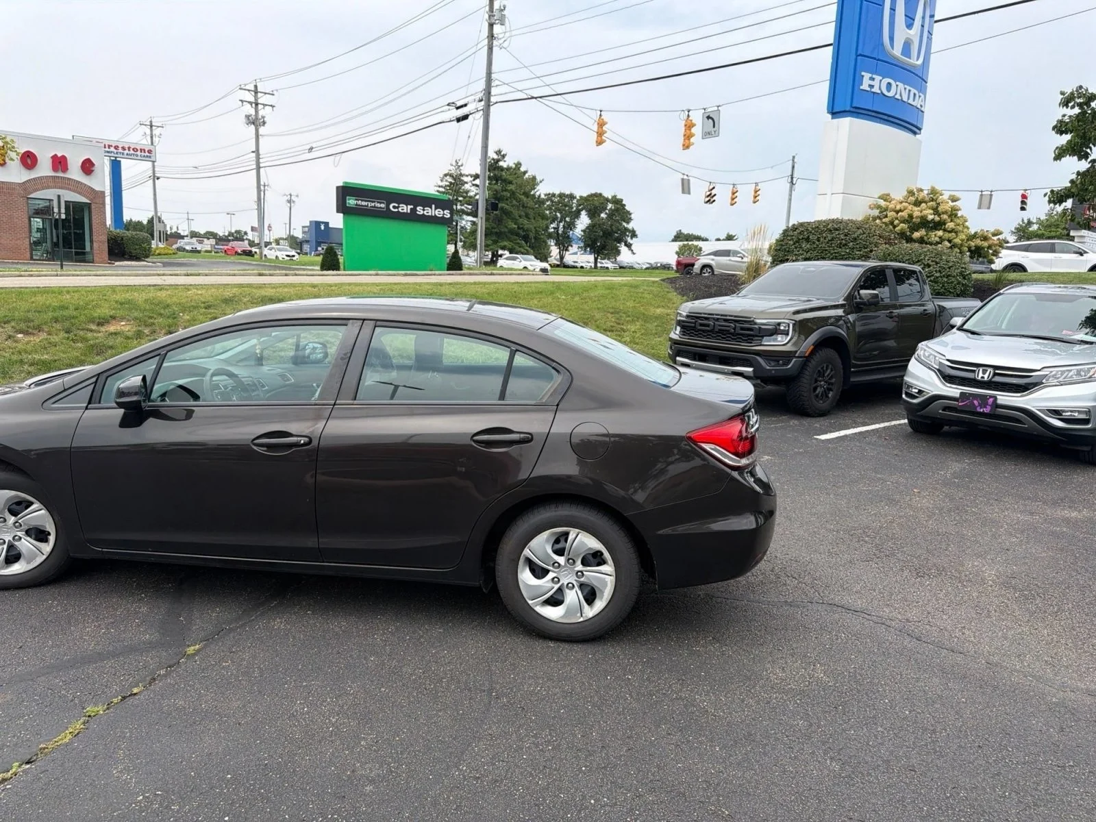 Used 2013 Kona Coffee Metallic Honda LX image 6