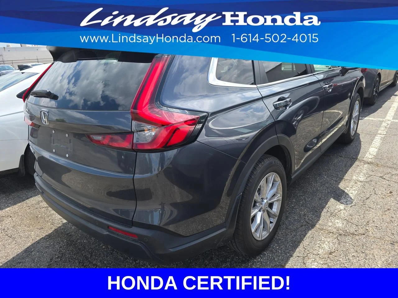Certified Used 2024 Meteorite Gray Metallic Honda EX-L image 8