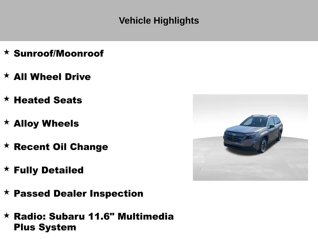 Used 2025 Gray Subaru Premium image 9