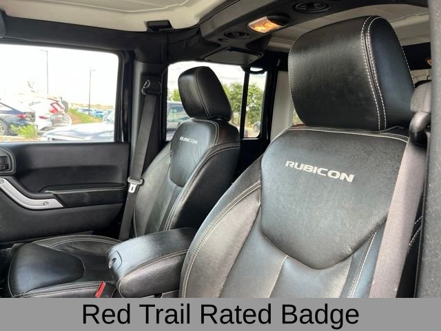 Used 2015 Black Jeep Unlimited Rubicon image 15