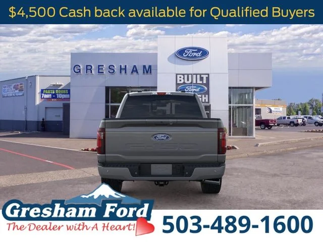 New 2026 Carbonized Gray Metallic Ford XLT image 5