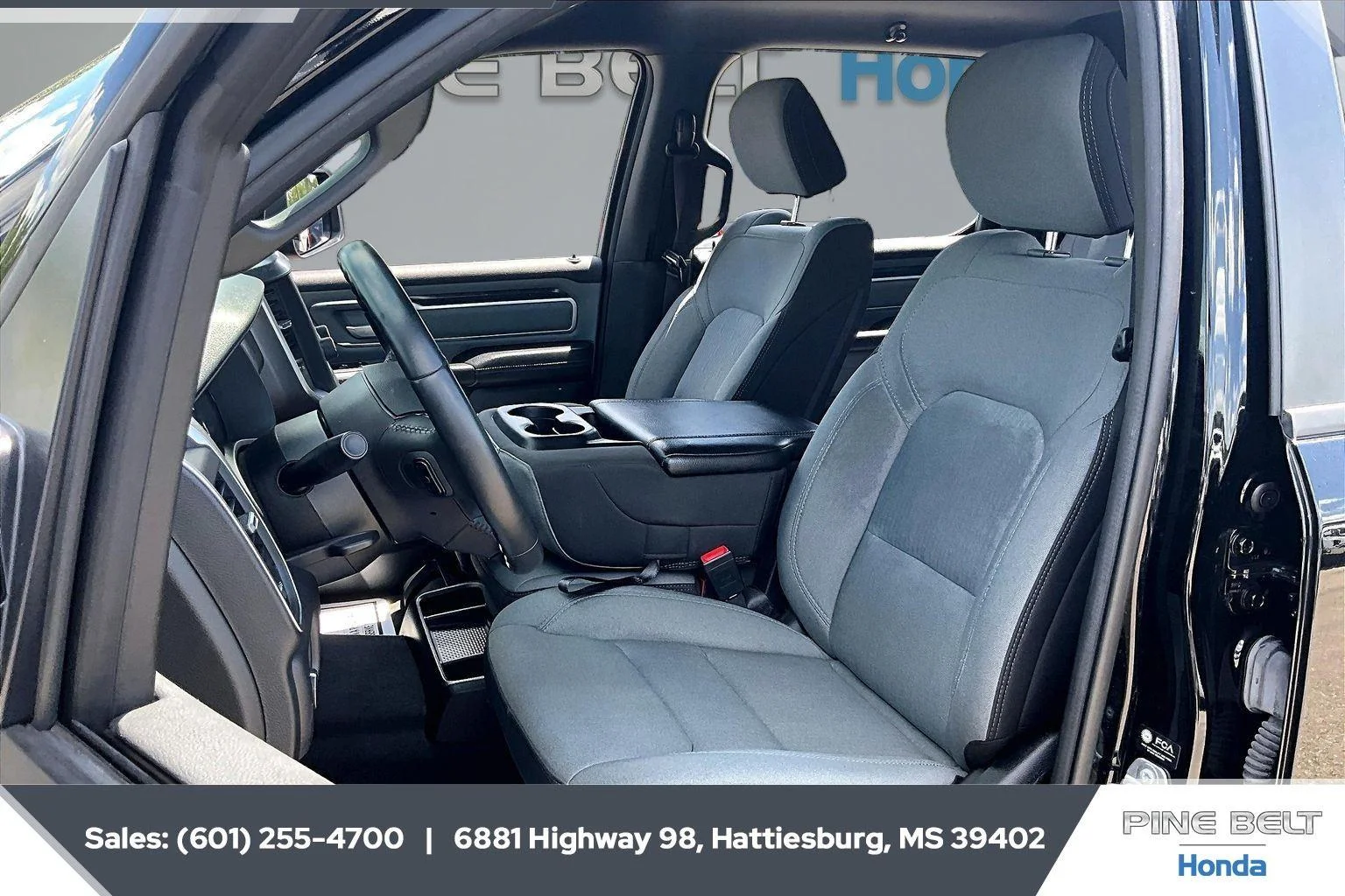 Used 2022 Diamond Black Crystal Pearlcoat Ram Big Horn image 18