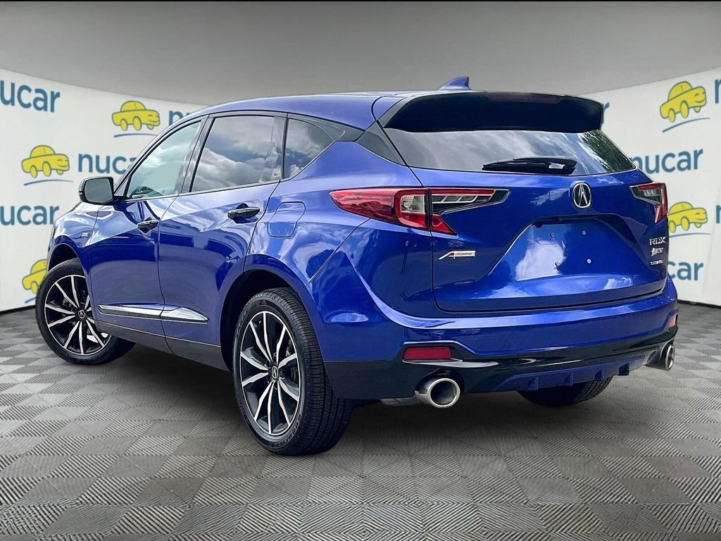 Used 2025 Blue Acura A-Spec Advance Package image 4