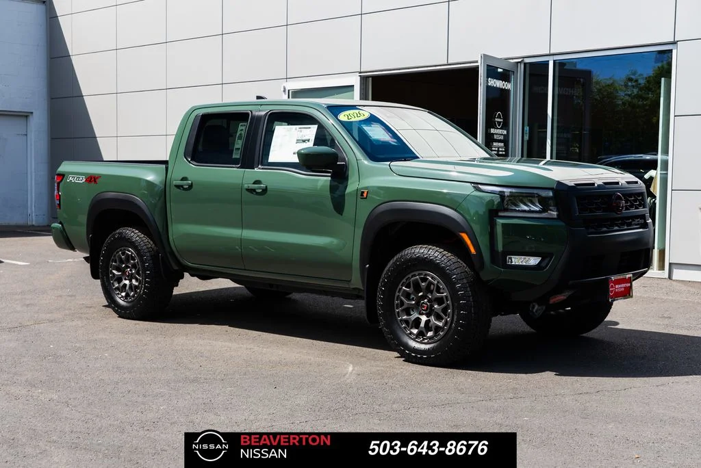 New 2026 Tactical Green Metallic Nissan Crew Cab PRO-4X® R by Roush® image 1