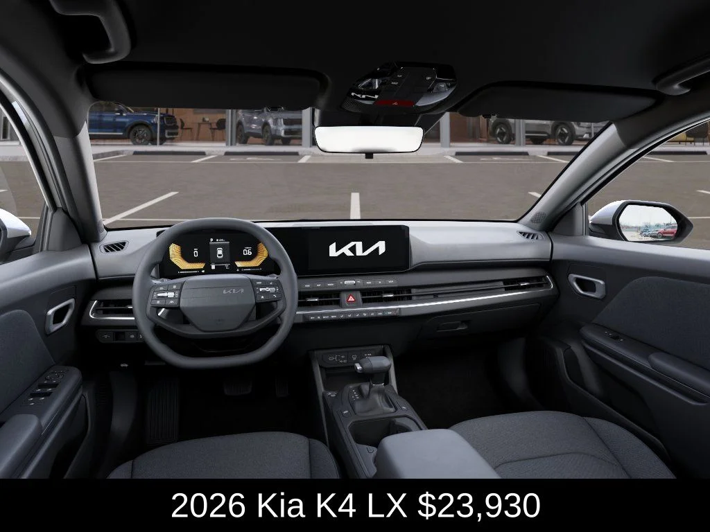 New 2026 Snow White Pearl Kia LX image 14