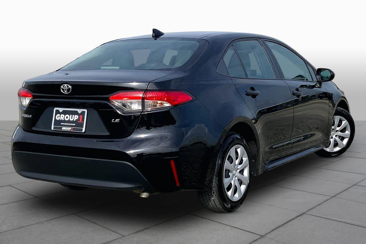 Used 2024 Midnight Black Metallic Toyota LE image 13