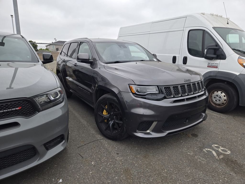 Used 2019 Granite Crystal Metallic Clearcoat Jeep Trackhawk image 3