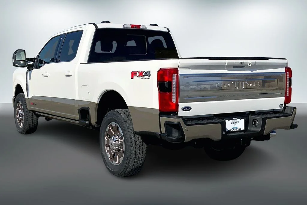 New 2026 Star White Metallic Tri-Coat Ford King Ranch image 3