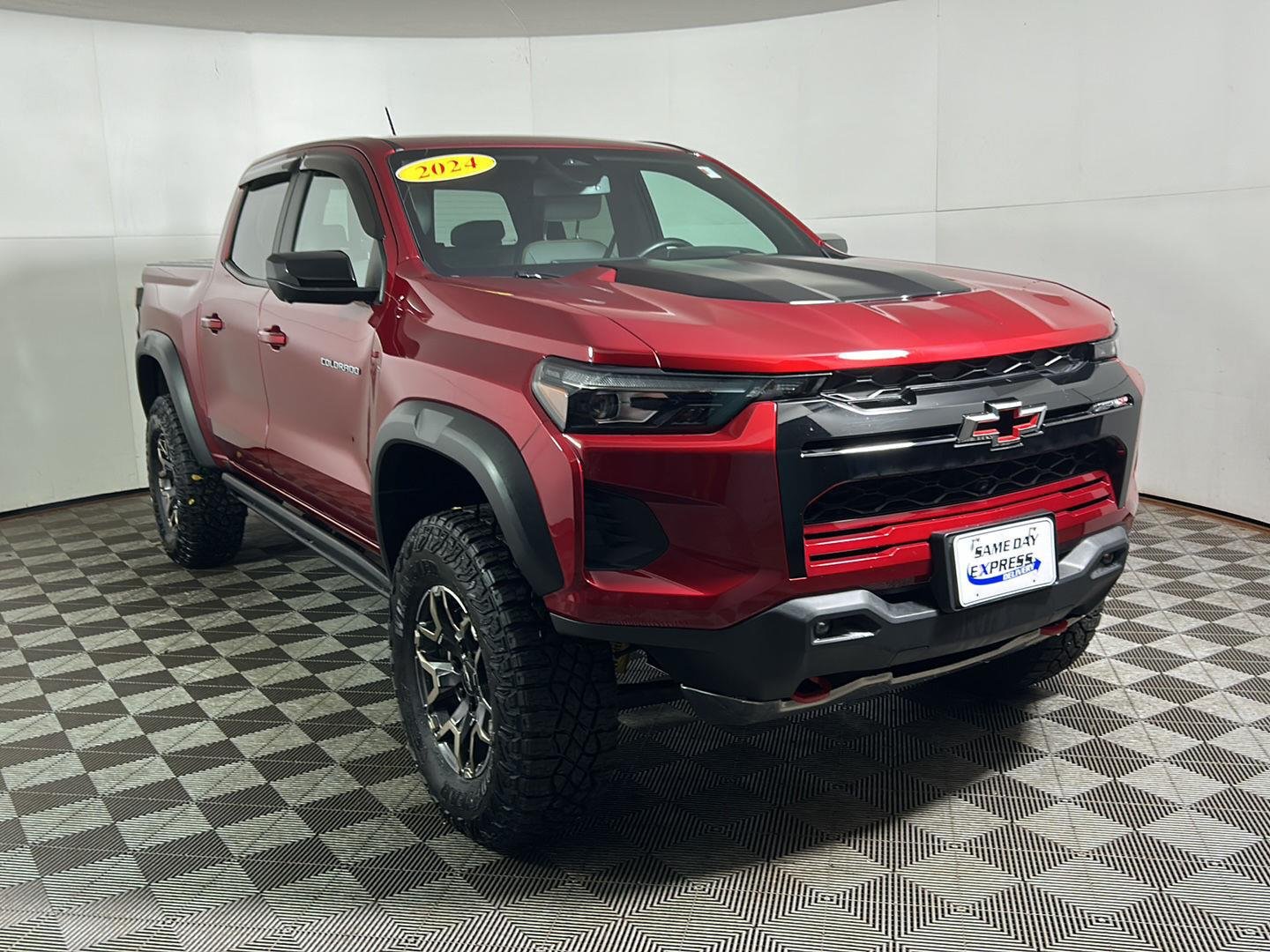 Used 2024 Radiant Red Tintcoat Chevrolet 4WD ZR2 image 5