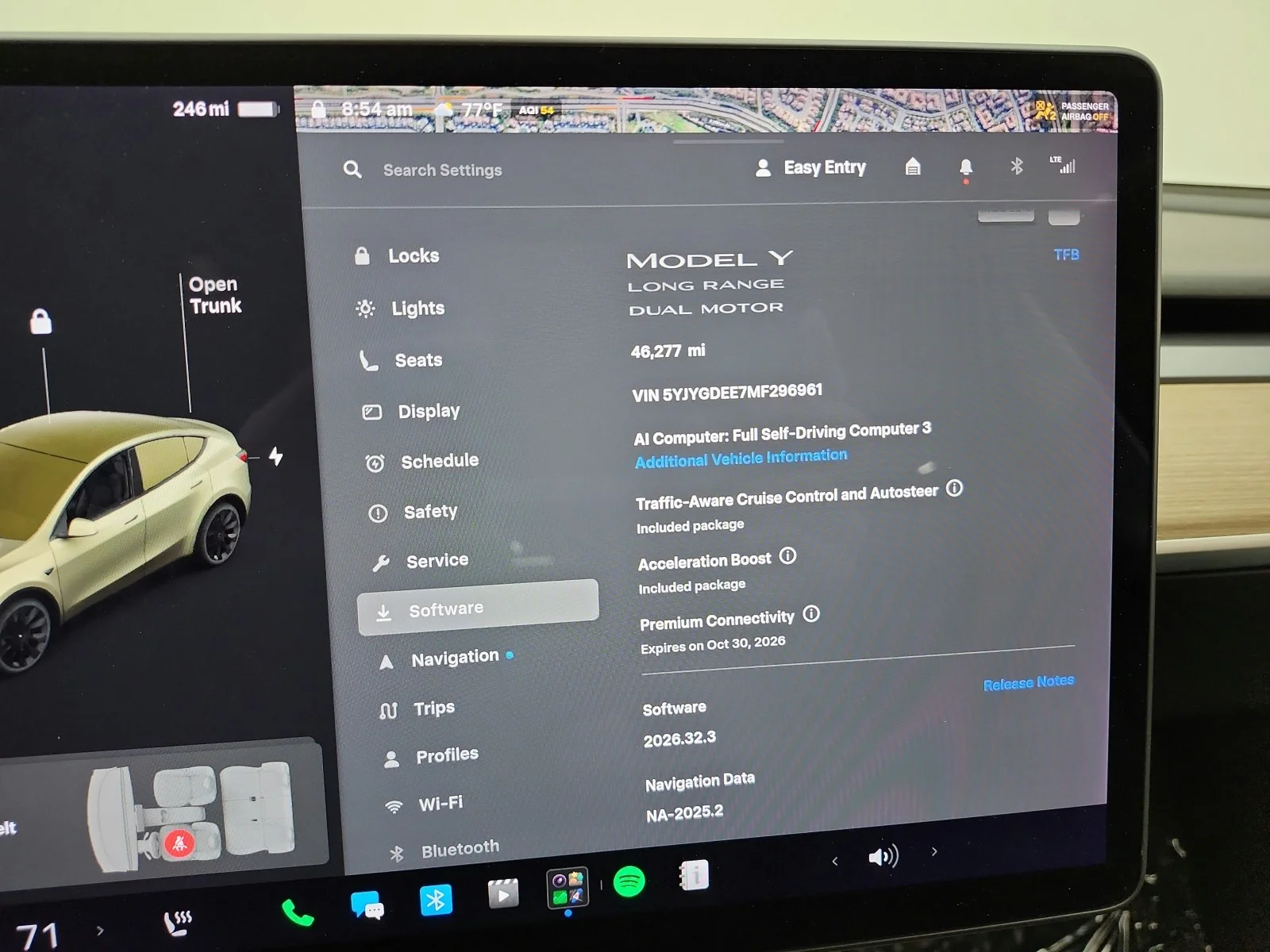 Used 2021 Pearl White Multi-Coat Tesla Long Range AWD image 9