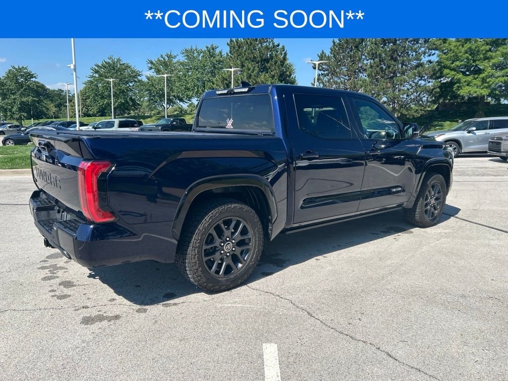 Used 2023 Blue Toyota Platinum image 5