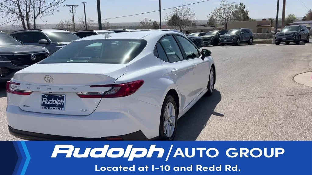 Used 2025 White Toyota LE image 4