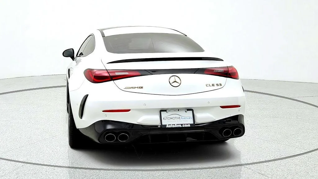 Used 2026 MANUFAKTUR Moonlight White Metallic Mercedes-Benz AMG® CLE 53 4MATIC+ Coupe image 6