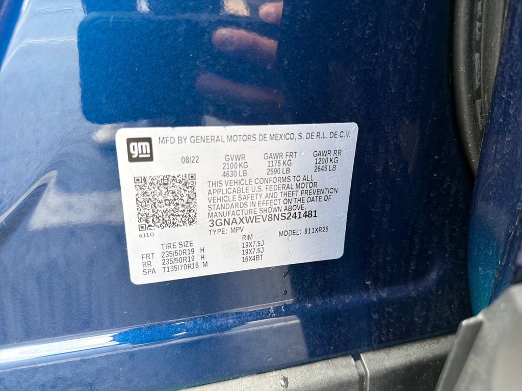 Used 2022 Blue Chevrolet RS image 32