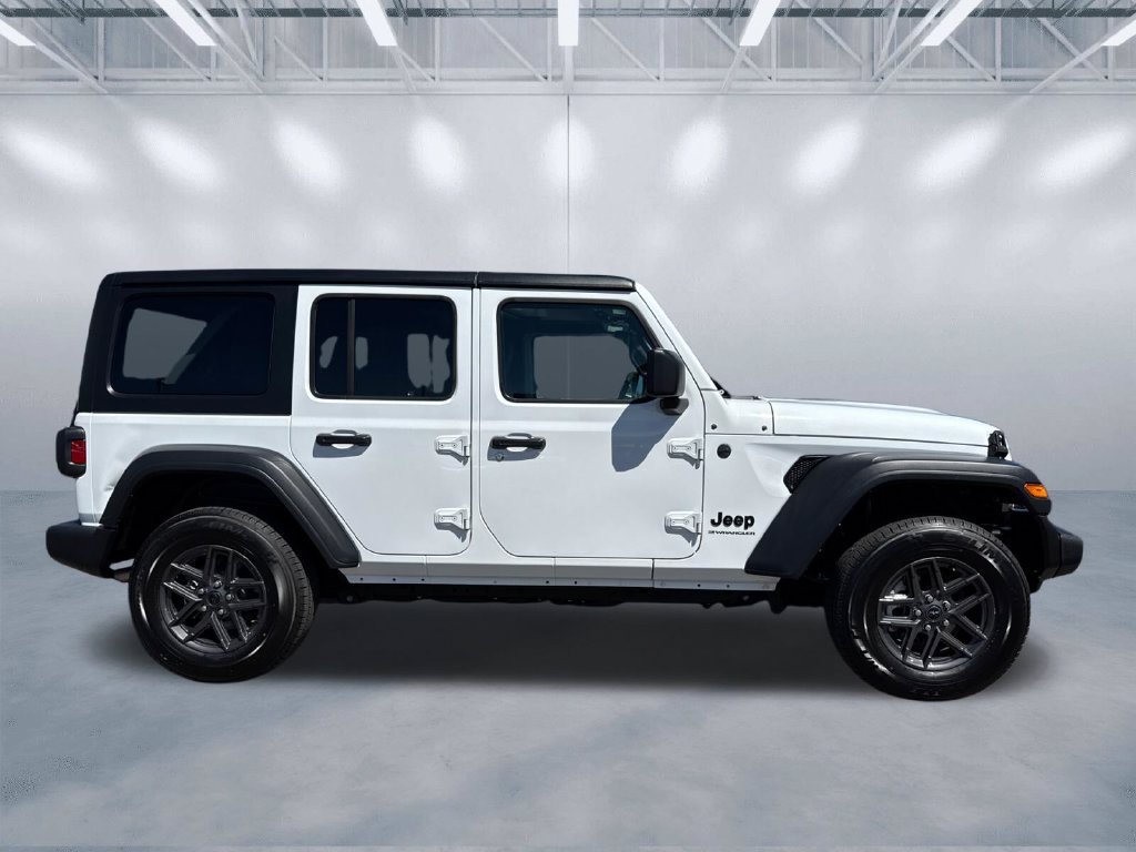 Certified Used 2025 White Jeep Sport S image 3