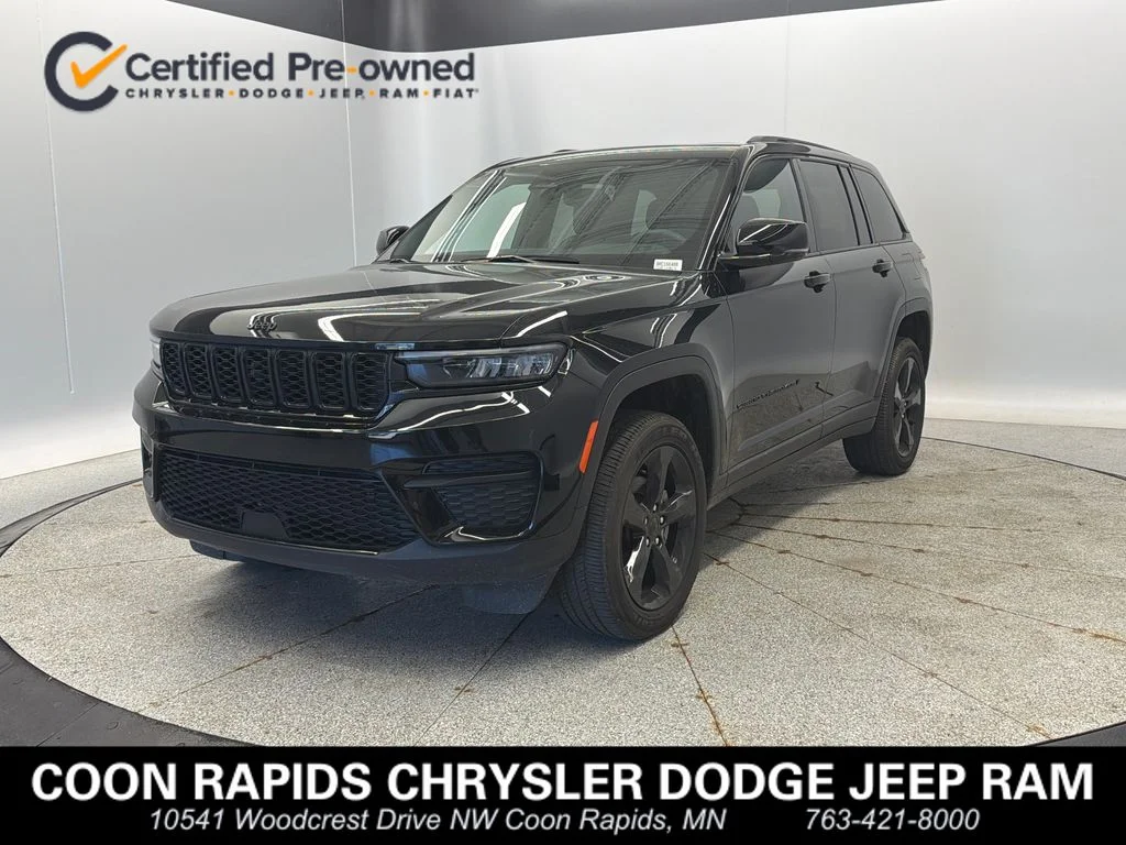 Certified Used 2024 Black Jeep Altitude X image 1