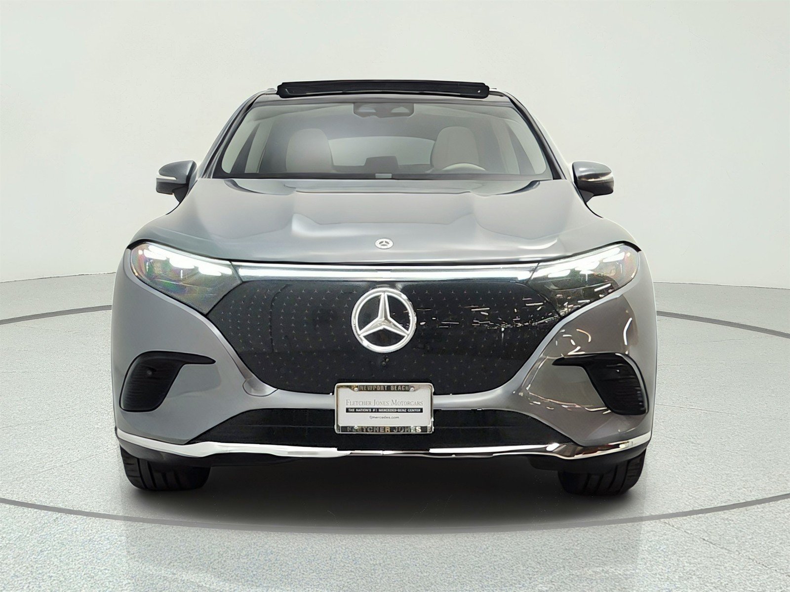 Certified Used 2023 Selenite Grey Metallic Mercedes-Benz EQS 450+ SUV image 2