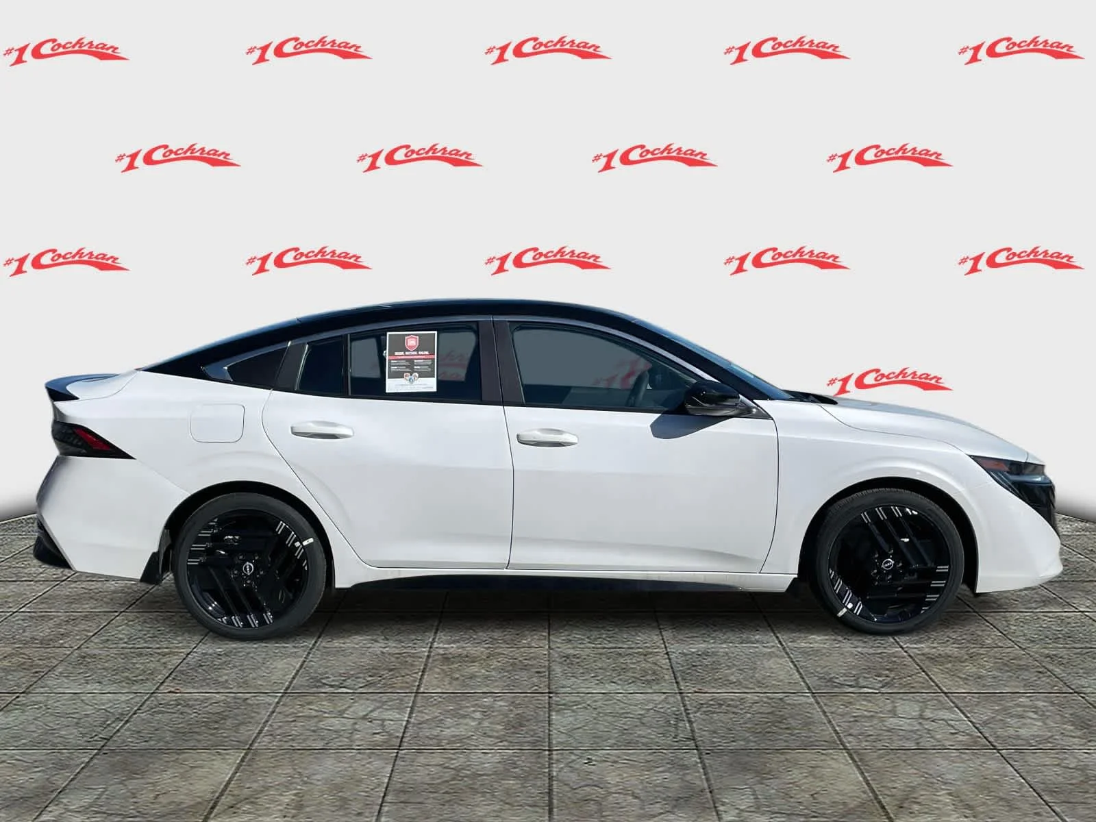 New 2026 Aspen White Tricoat/Super Black Nissan SR image 6