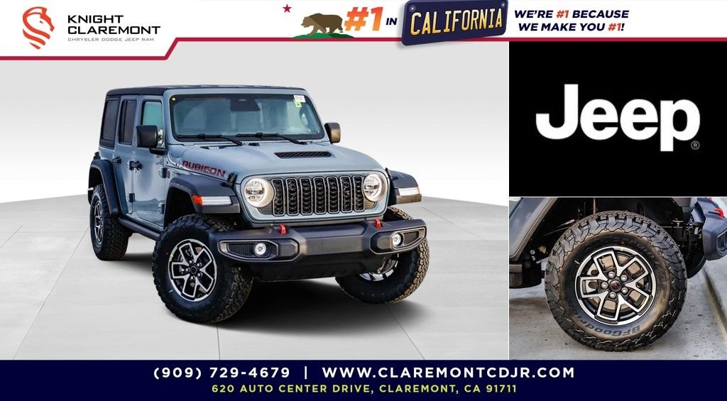 New 2026 Anvil Clear Coat Jeep Rubicon image 1