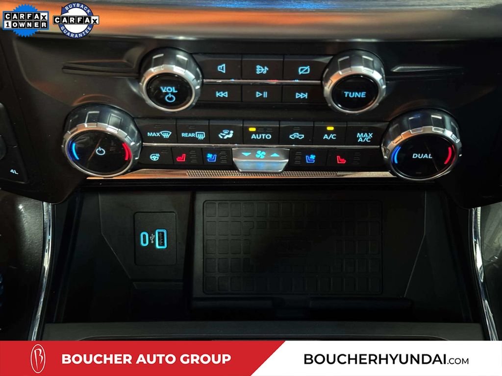 Used 2022 Carbonized Gray Metallic Ford Lariat image 18