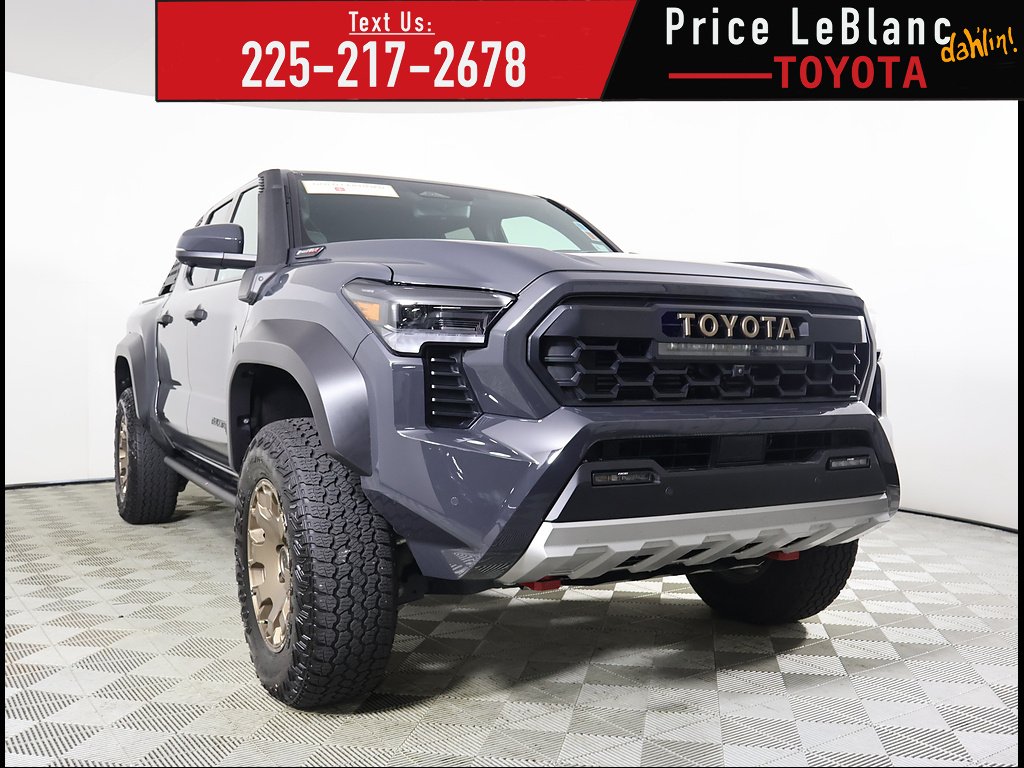 Certified Used 2025 Black Toyota Trailhunter HV image 1