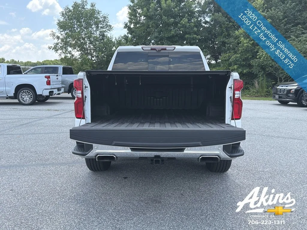 Certified Used 2020 SUMMIT WHITE Chevrolet LTZ image 4