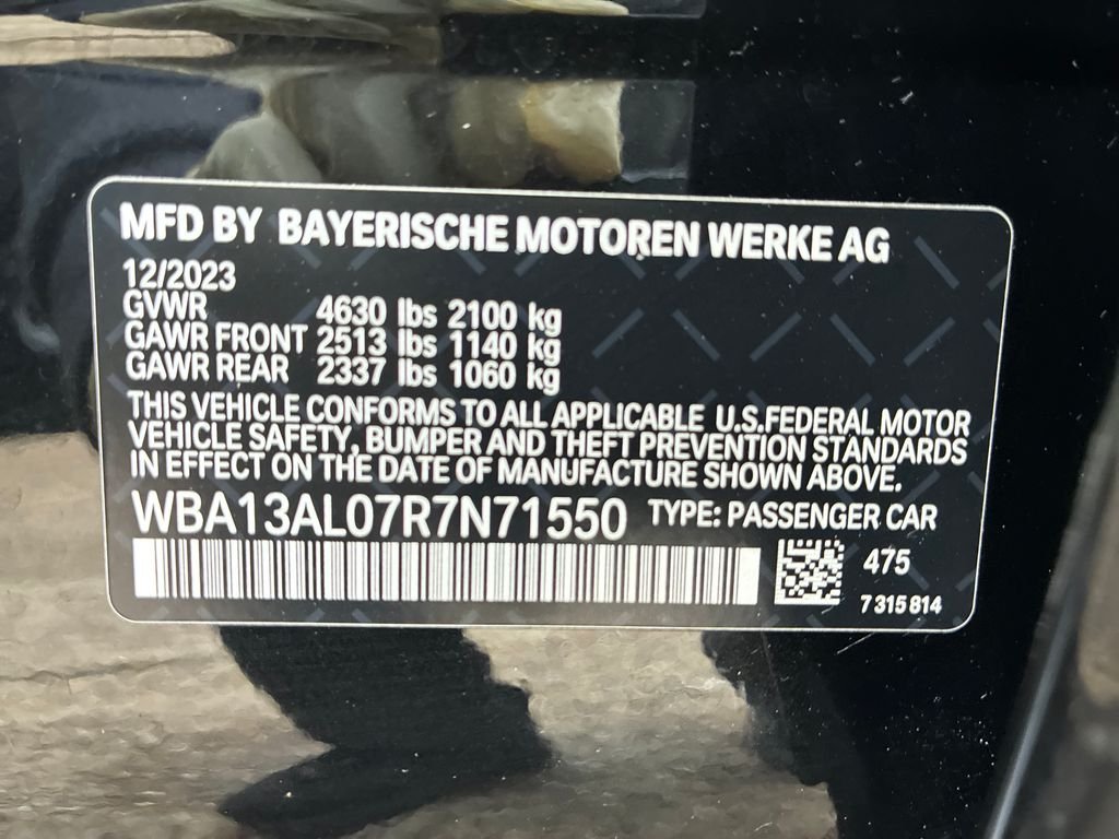 Used 2024 Black BMW M235i xDrive image 31