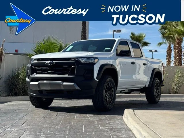 New 2026 White Chevrolet Trail Boss image 1