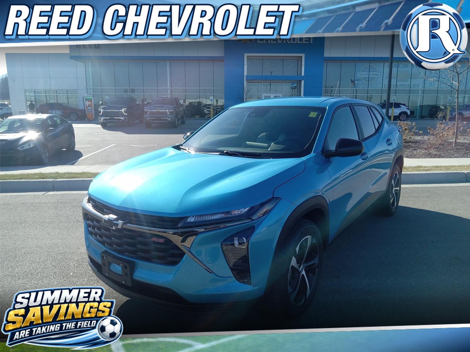 New 2026 Marina Blue Metallic Chevrolet 1RS image 1