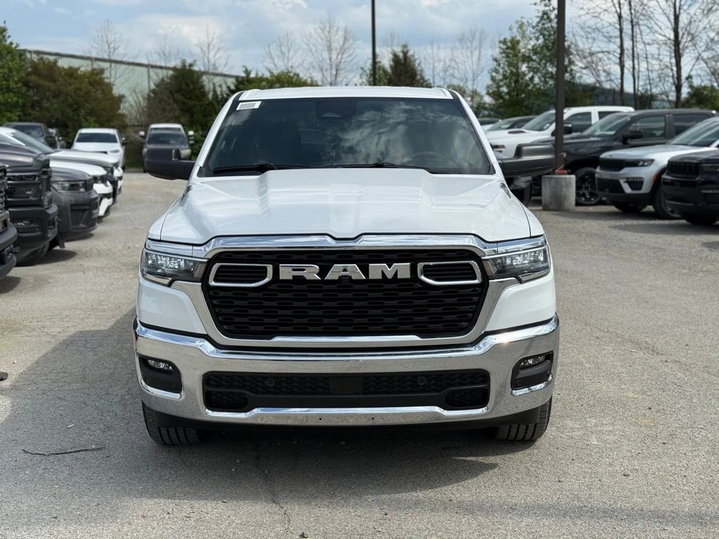 New 2026 Bright White Clear-Coat Exterior Paint RAM Big Horn/Lone Star image 3