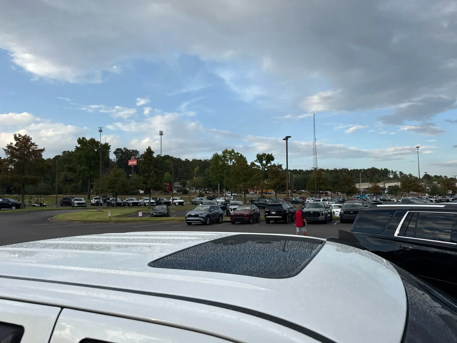 Used 2017 White Frost Tricoat GMC SLT image 3