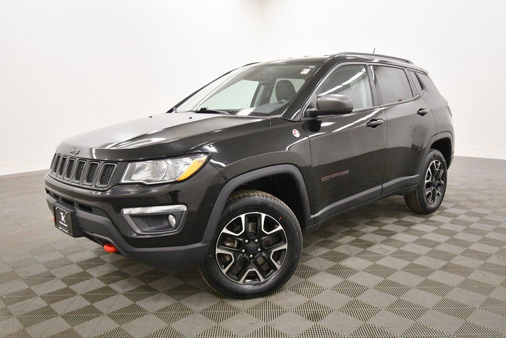 Used 2020 Jeep Compass Trailhawk with VIN 3C4NJDDB6LT177486 for sale in Rochester, Minnesota